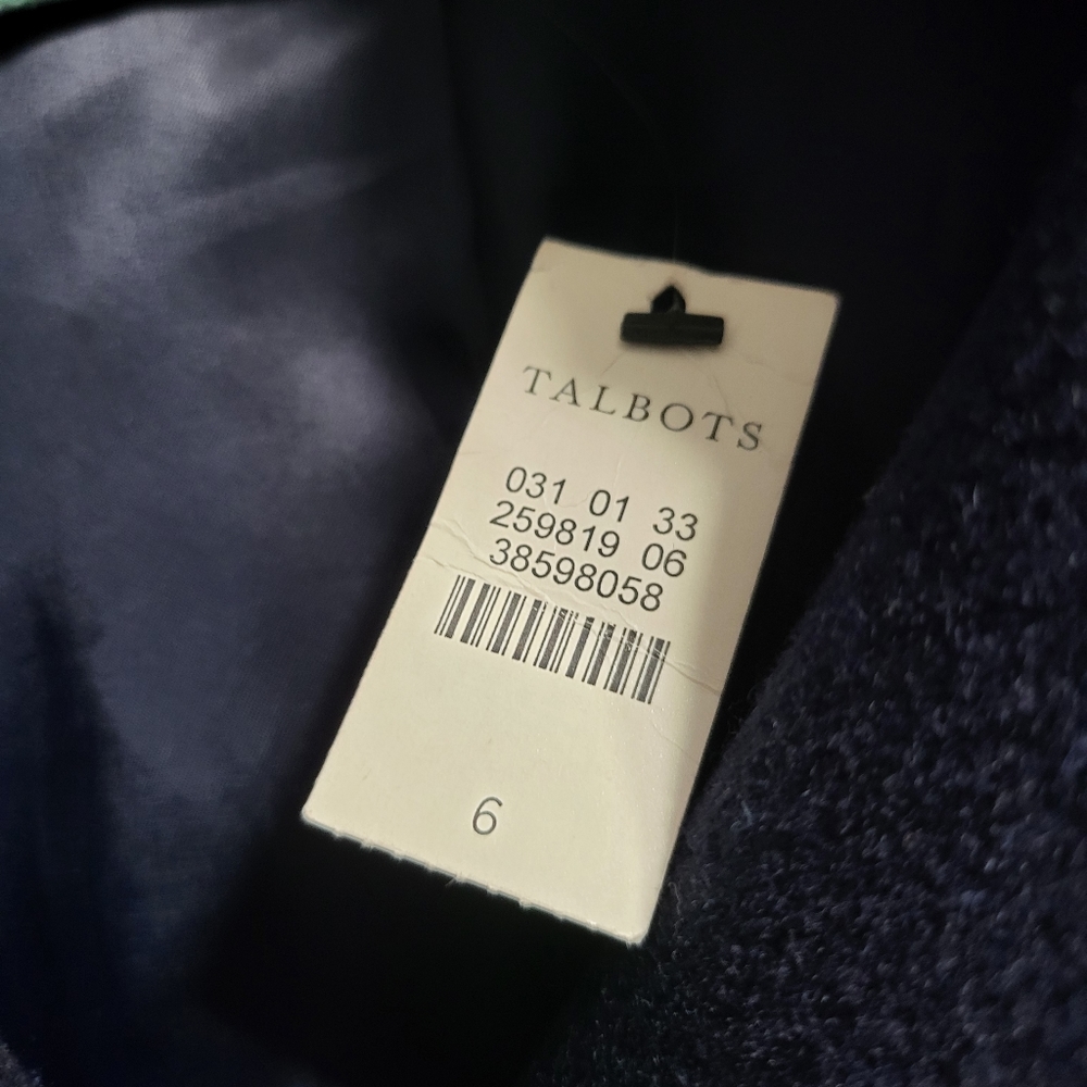 Women's Navy size 6 coat